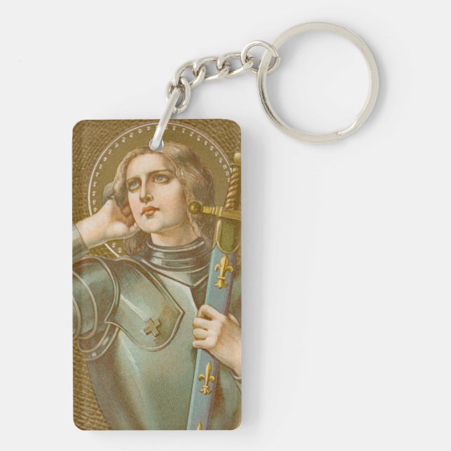 Porte-clefs Ste Jeanne d'Arc (JM 28) Double (Dos)