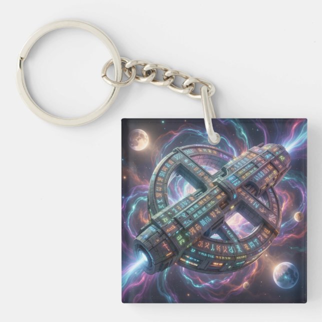 Porte-clefs Stellar Path – Journey Through the Universe´8 (Devant)