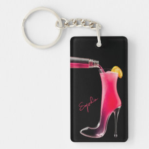 Porte-clefs Stiletto et cocktails-talon haut
