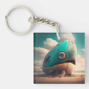 Porte-clefs Strange Whale