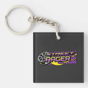 PORTE-CLEFS STREET RACERS BURNING WHEEL CLUB