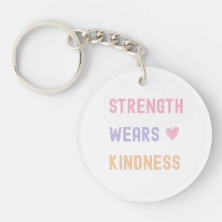 Porte-clefs Strength Wears Kindness port key