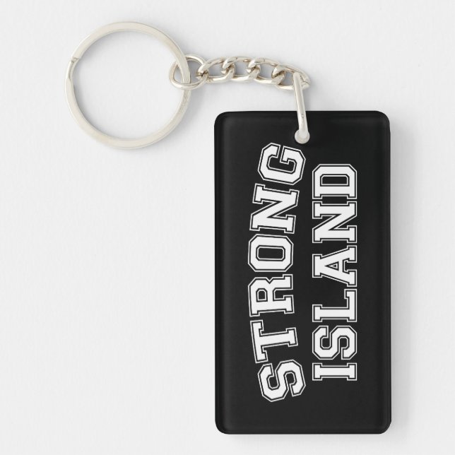 Porte-clefs Strong Island, NYC, États-Unis (Devant)