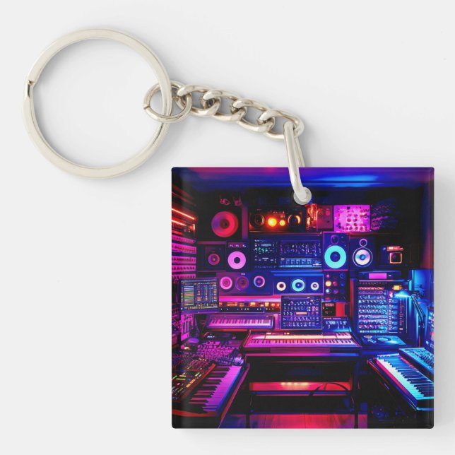 Porte-clefs Studio de musique (Devant)