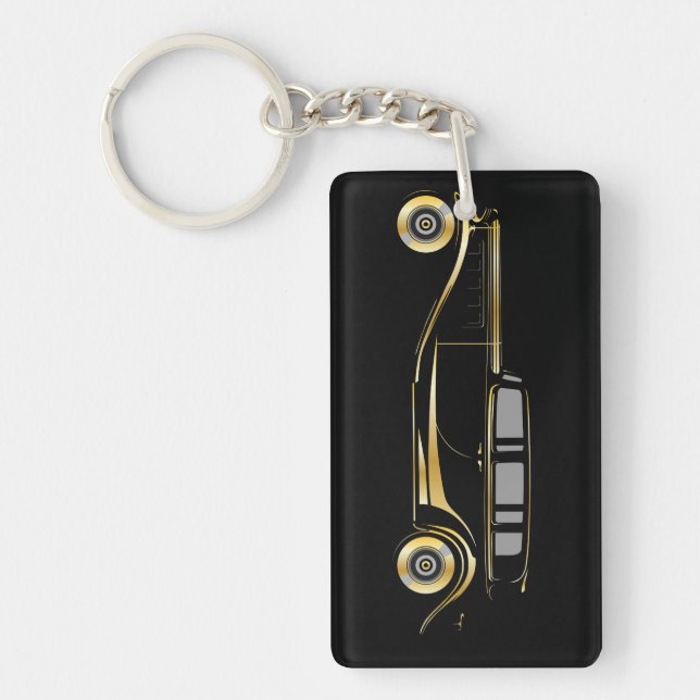 Porte-clefs Style Gatsby des Années folles (Devant)