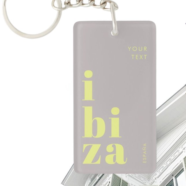 Porte-clefs Style Ibiza Espagne (Créateur téléchargé)