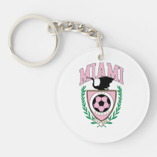 Porte-clefs Style Varsity de football de Miami