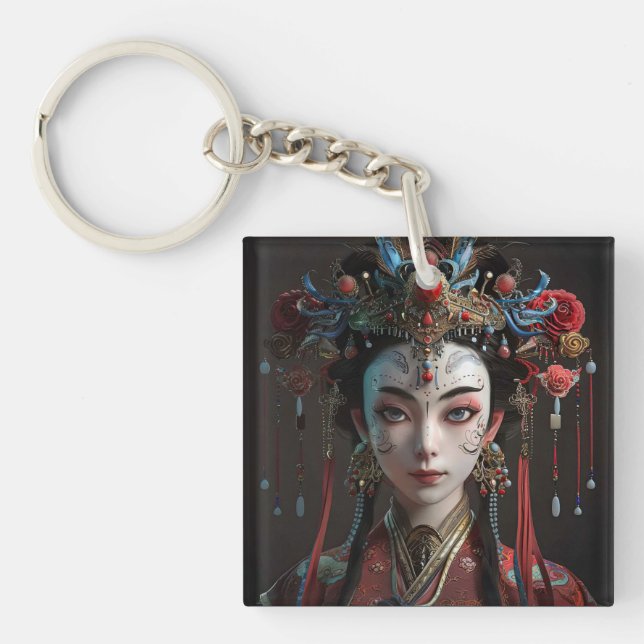 Porte-clefs succube asiatique (Devant)