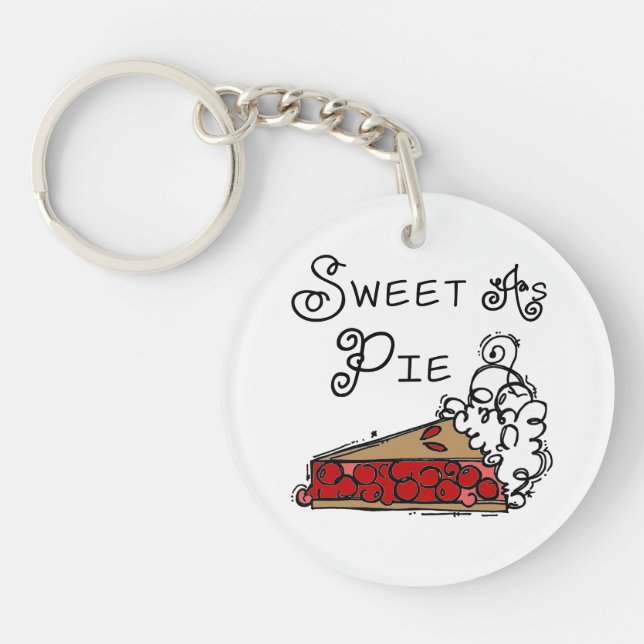 Porte-clefs Sucre comme tarte (Devant)