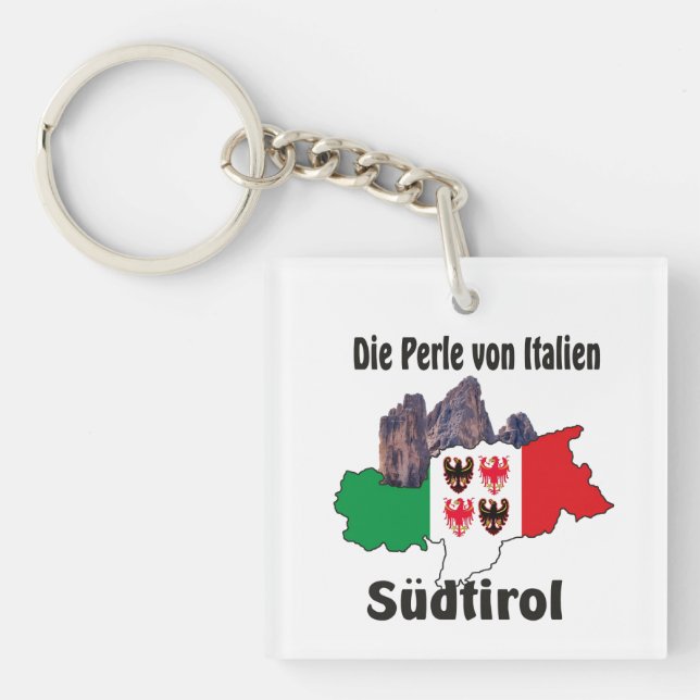 Porte-clefs Südtirol - Alto Adige - Italien Schlüsselanhänger (Devant)