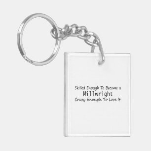 Porte-clefs Suffisamment Compétent Pour Devenir Fou Assez Fou