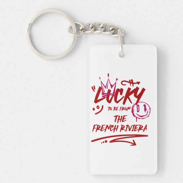 Porte-clefs Suite Florale personnalisée (Devant)