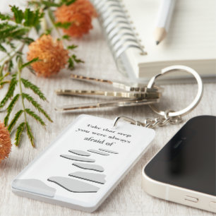 Porte-clefs Suivez l'étape