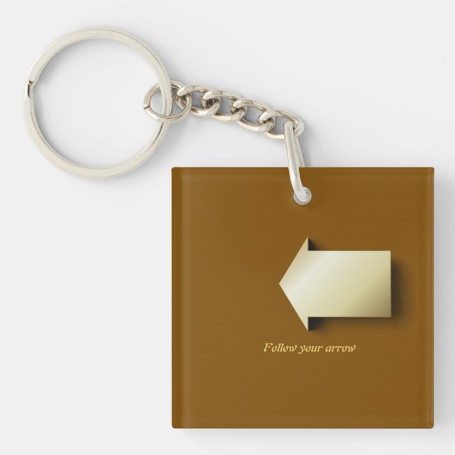 Porte-clefs Suivez votre flèche  (Devant)
