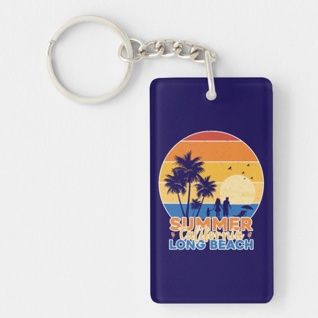 Porte-clefs Summer California Long Beach-66594 (Devant)