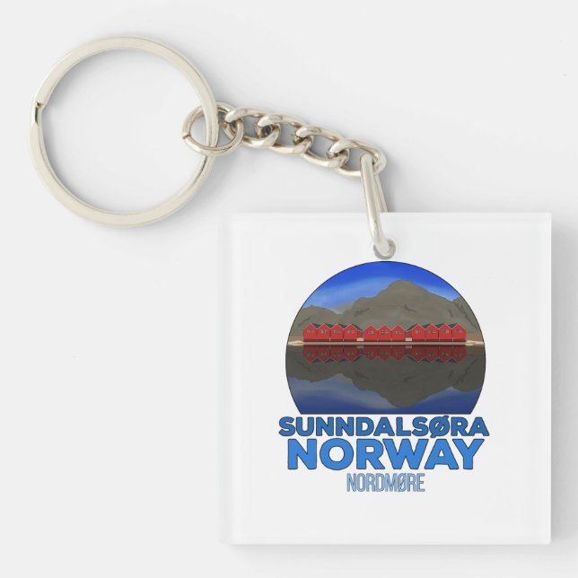 Porte-clefs Sunndalsøra Nordmøre Norvège (Devant)