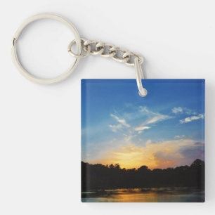 Porte-clefs Sunset Mountain Lake