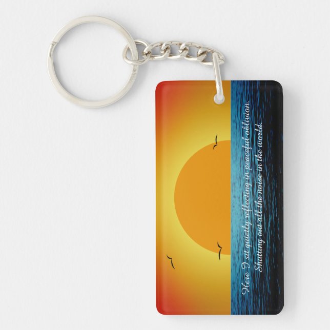 Porte-clefs Sunset Soul (Devant)