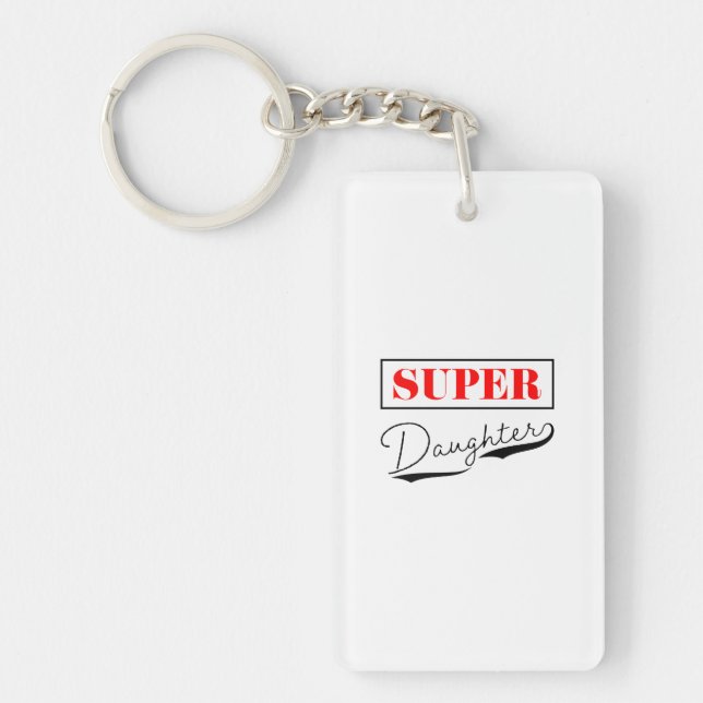 Porte-clefs Super Daughter (Devant)