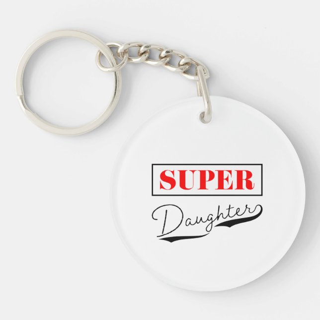 Porte-clefs Super Daughter (Devant)