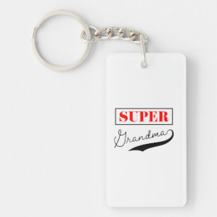 Porte-clefs Super grand-mère
