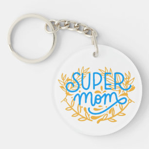 Porte-clefs Super Maman
