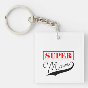 Porte-clefs Super Maman