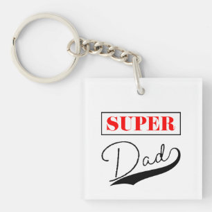 Porte-clefs Super papa
