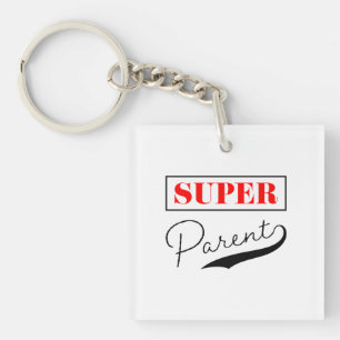 Porte-clefs Super parent