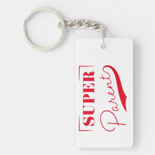 Porte-clefs Super parent