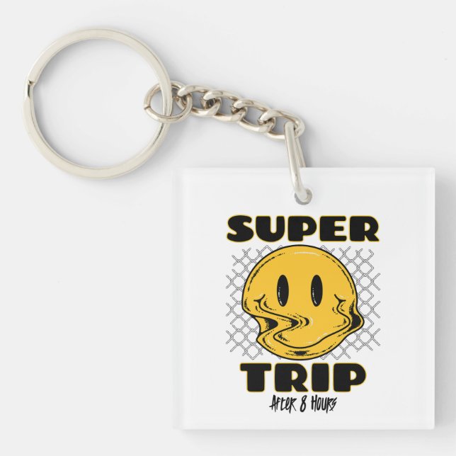 Porte-clefs Super voyage classique (Devant)