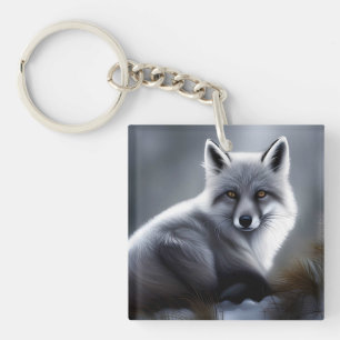 Porte-clefs Superbe Renard Artique