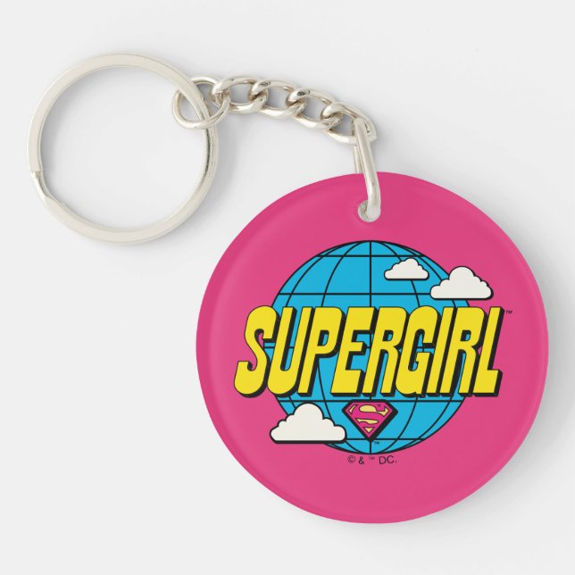 Porte-clefs Supergirl Global Pop Graphic (Devant)