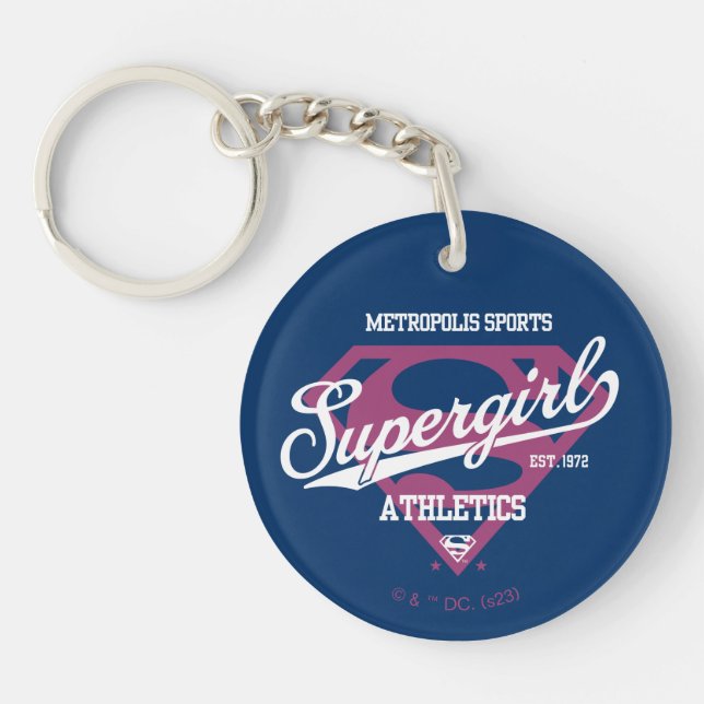 Porte-clefs Supergirl Metropolis Sports Athletics Graphic (Devant)