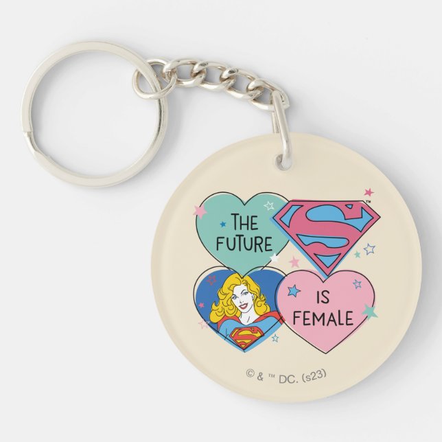 Porte-clefs Supergirl Out of This World Retro Graphic (Devant)
