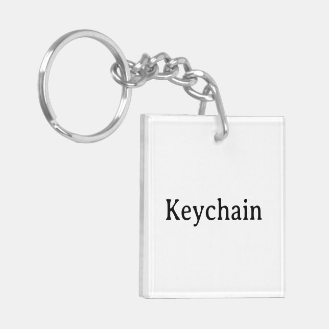 Porte-clefs Supprimer ce texte et ajouter votre propre concept (Devant gauche)