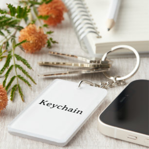 Porte-clefs Supprimer ce texte et ajouter votre propre rectang