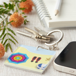 Porte-clefs Sur La Plage