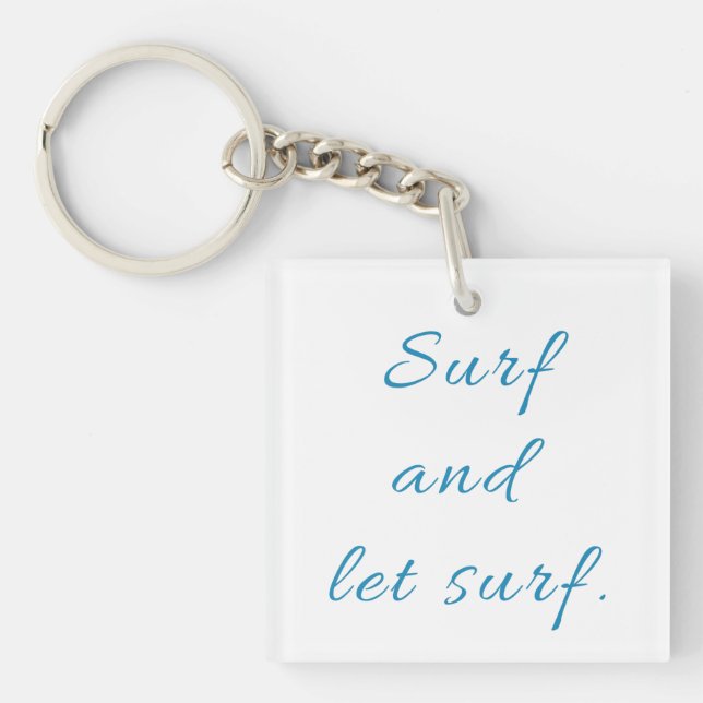 Porte-clefs Surf et laisser Surf (Devant)