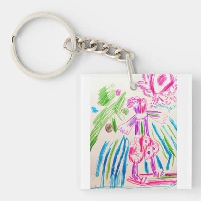 Porte-clefs Surfer été (Devant)