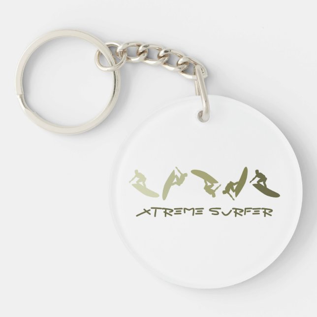 Porte-clefs Surfer extrême (Devant)