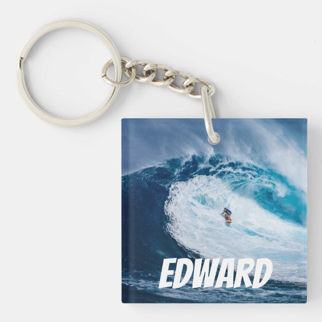 Porte-clefs Surfer sur les Tubes (Devant)