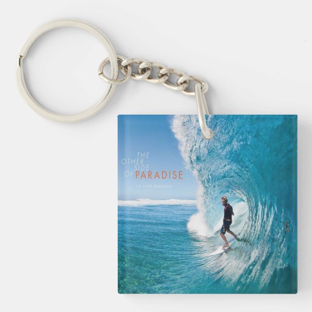 Porte-clefs Surfeur de surf (Devant)