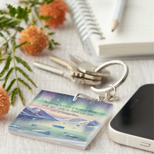 Porte-clefs Svalbard, Norvège et Citation