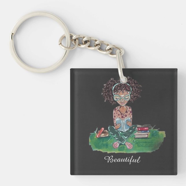 Porte-clefs Sweatshirt La Belle Collection : Bookworm (Devant)