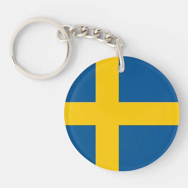 Porte-clefs Sweden Flag (Devant)