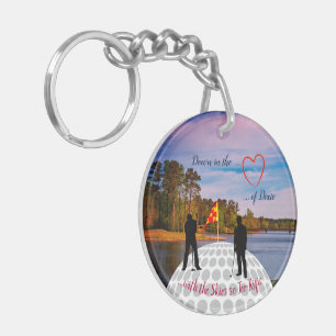 Porte-clefs Sweet Home Alabama Golf