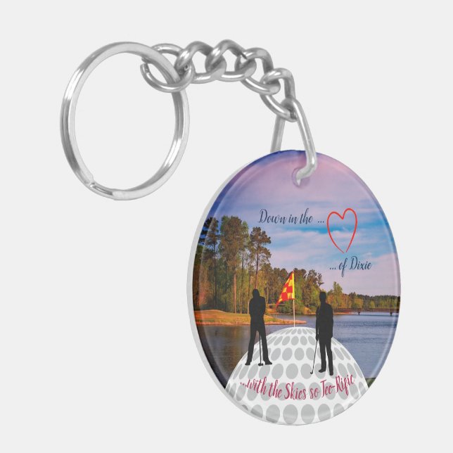 Porte-clefs Sweet Home Alabama Golf (Devant gauche)