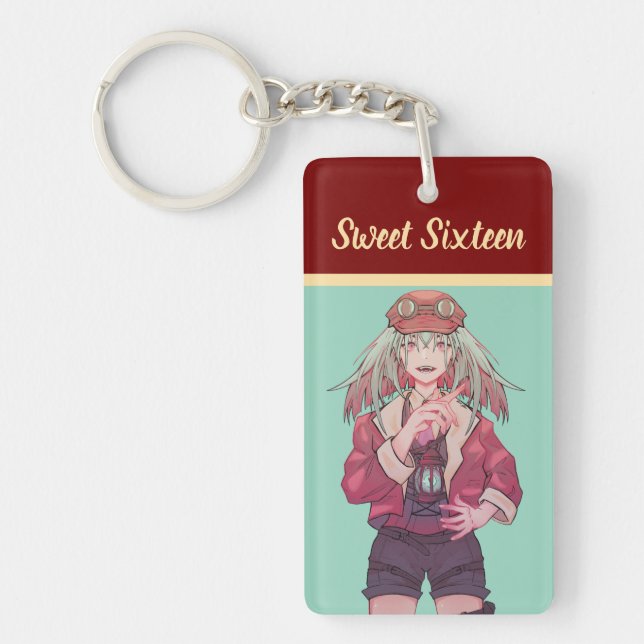 Porte-clefs Sweet Sixteen Anime, Source (Devant)