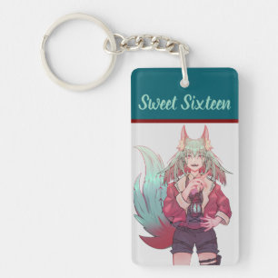 Porte-clefs Sweet sixteen VTuber, anime